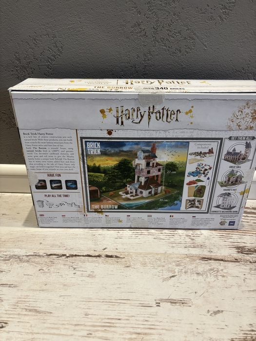 Buduj z Cegły Brick Trick Harry Potter zamek z cegły The Burrow Trefl