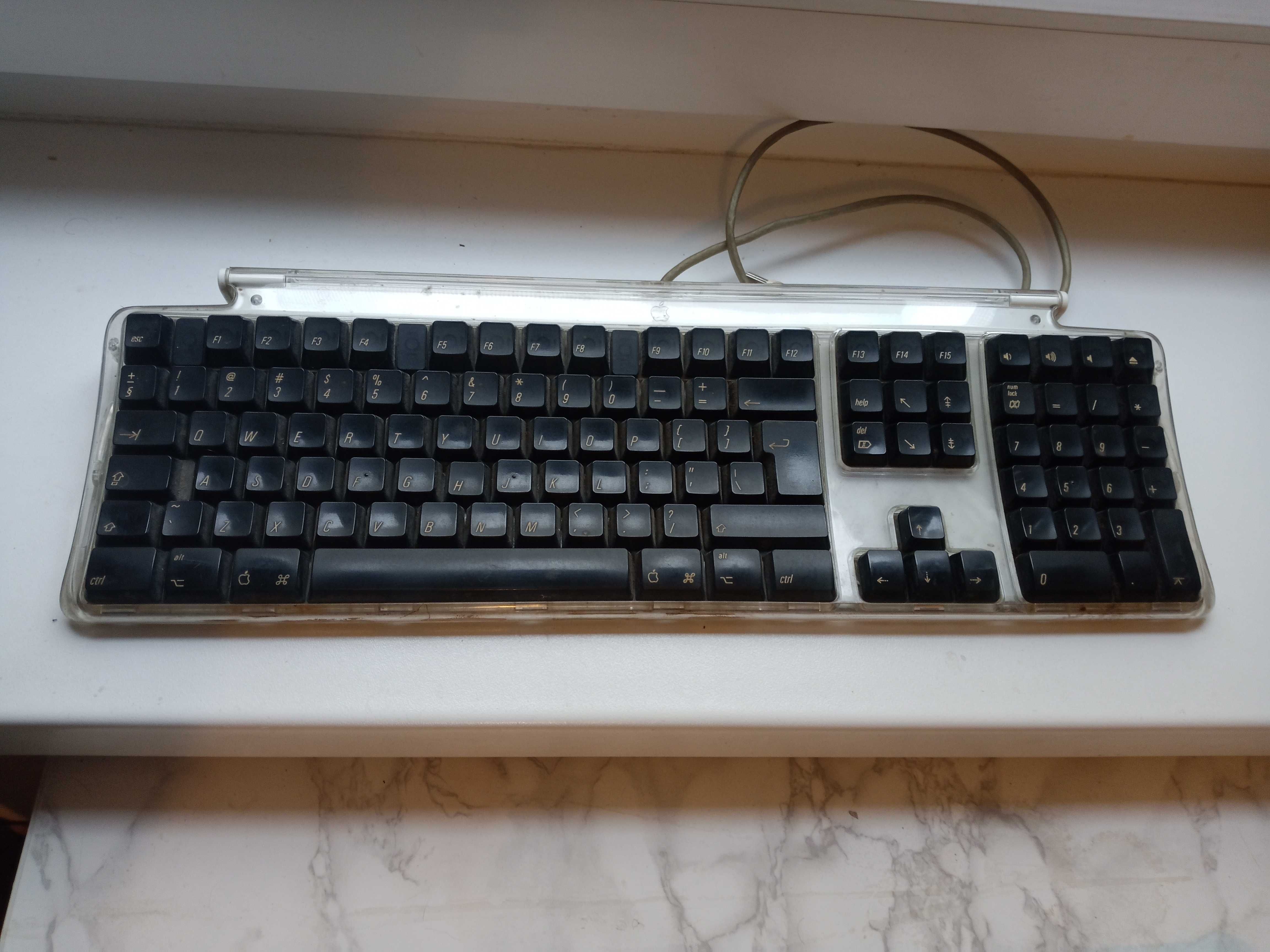 Klawiatura retro apple