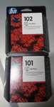 Tinteiros HP 101 e 102 Originais: Conjunto