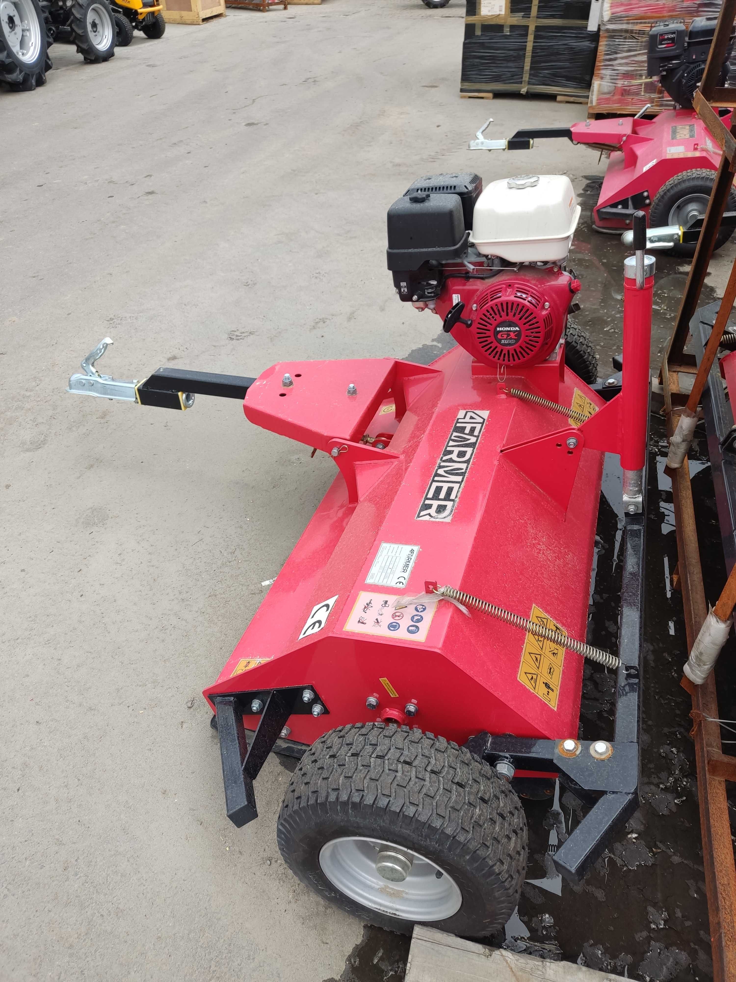 Nowa Kosiarka bijakowa mulczer ciągana spalinowa do traktorka quad/ATV