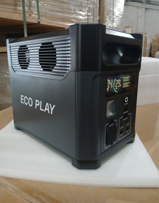 Портативна електростанція 1200Bт Eco Play EP1200, 1024Wh, LiFePO4