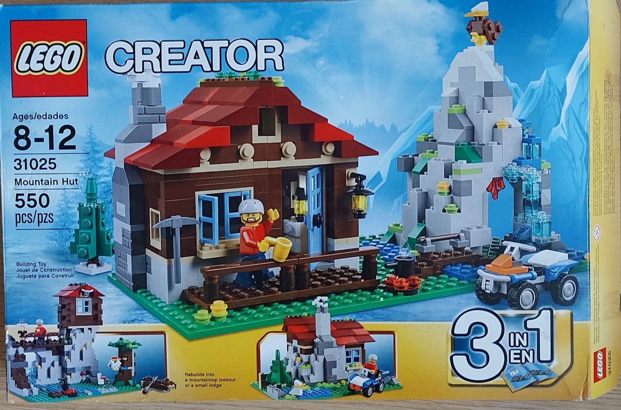 LEGO Creator 31025 Chatka w górach 3w1