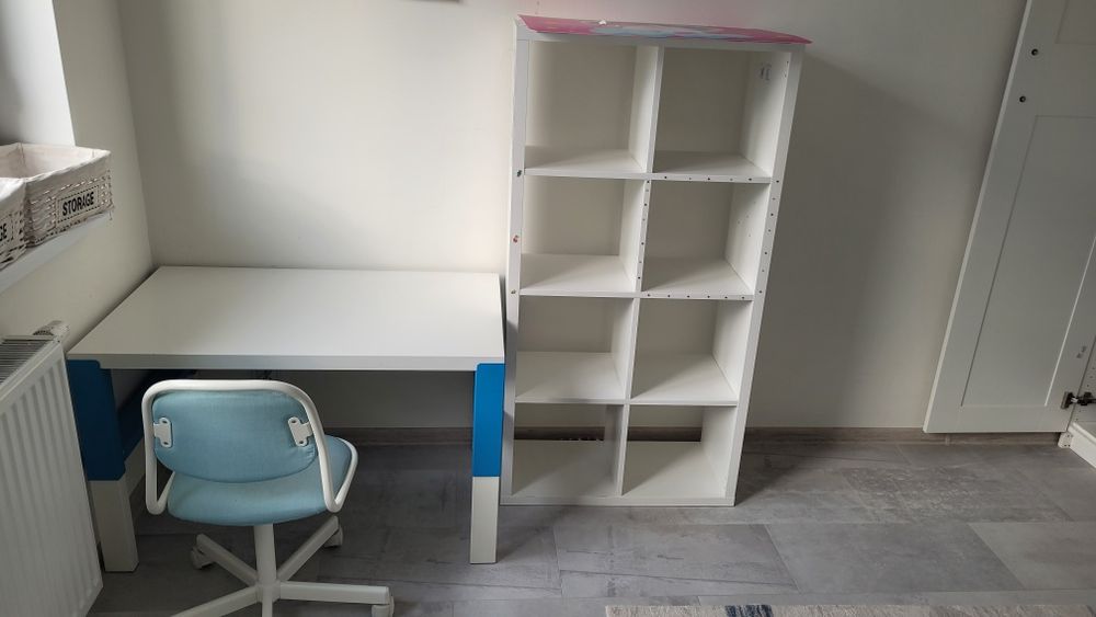 Biurko i krzesło Ikea dla dziecka