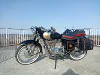 Simson avo 425 sport. Ретро мотоцикл