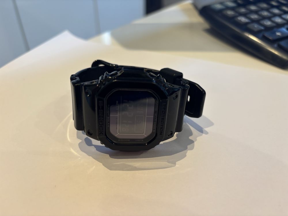 Jak nowy Casio GW-M5610BB tough solar multiband 6 czarny limitowany