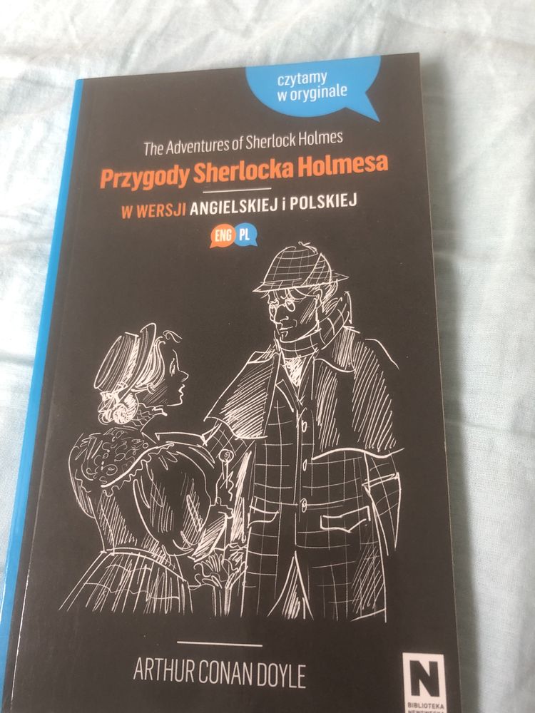 Książka Przygody Sherlocka Holmesa w wersji angielskiej i polskiej