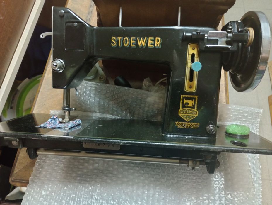 Zabytkowa Maszyna do szycia Stoewer przedwojenna Stettin