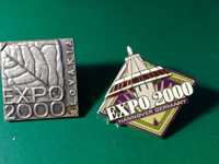 Znaczki metalowe : EXPO 2000 . Hannover , Slovakia