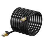 Baseus Speed Seven szybki kabel sieciowy RJ45 10Gbps 15m czarny