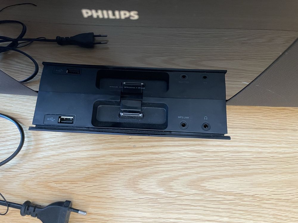 Radio com gira discos Philips