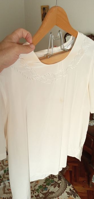 Blusas Sra.Vintage nova estação aromas florais vindos passado Desde 2E
