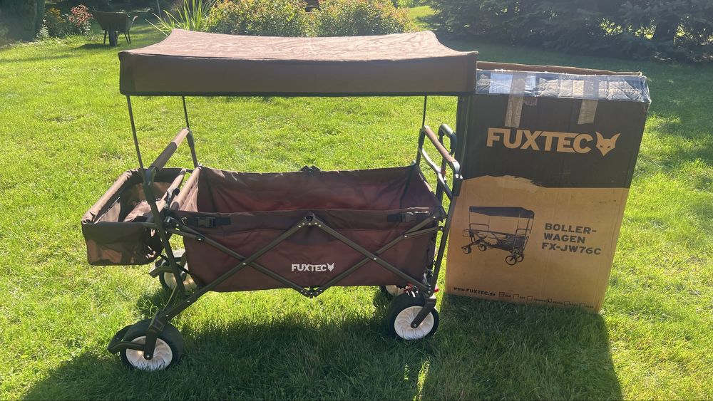 Wózek plażowy Fuxtec JW76C stan idealny
