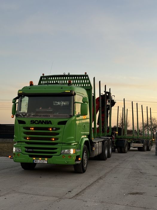 Scania do drewna cały zestaw do lasu do drzewa epsilon