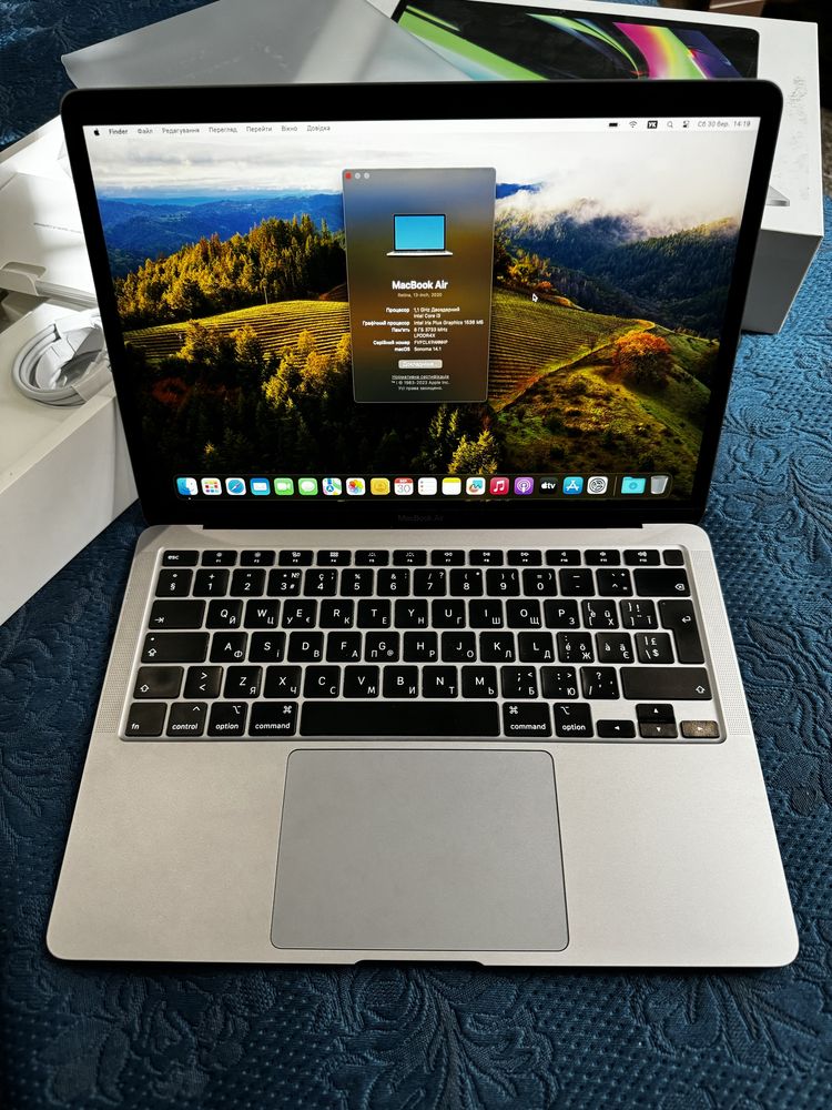Ідеал! MacBook Air 13" 2020 i3/8/256gb