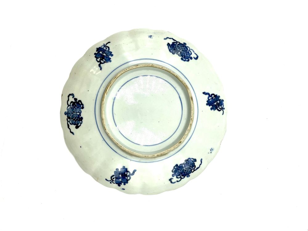 Prato Imari antigo pintada à mão sec 19