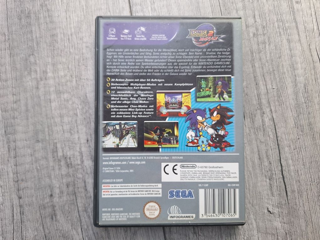 Nintendo Gamecube Sonic Adventure 2