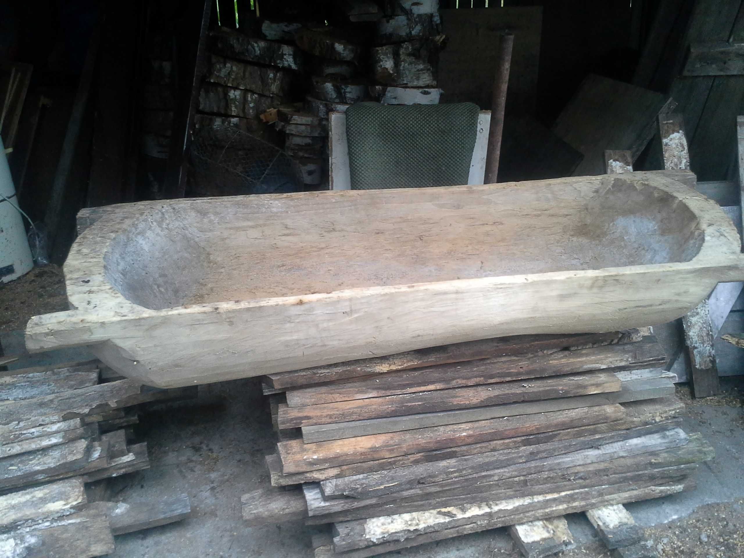 Dzieża  drewniana do wyrobu chleba,  200 letnia