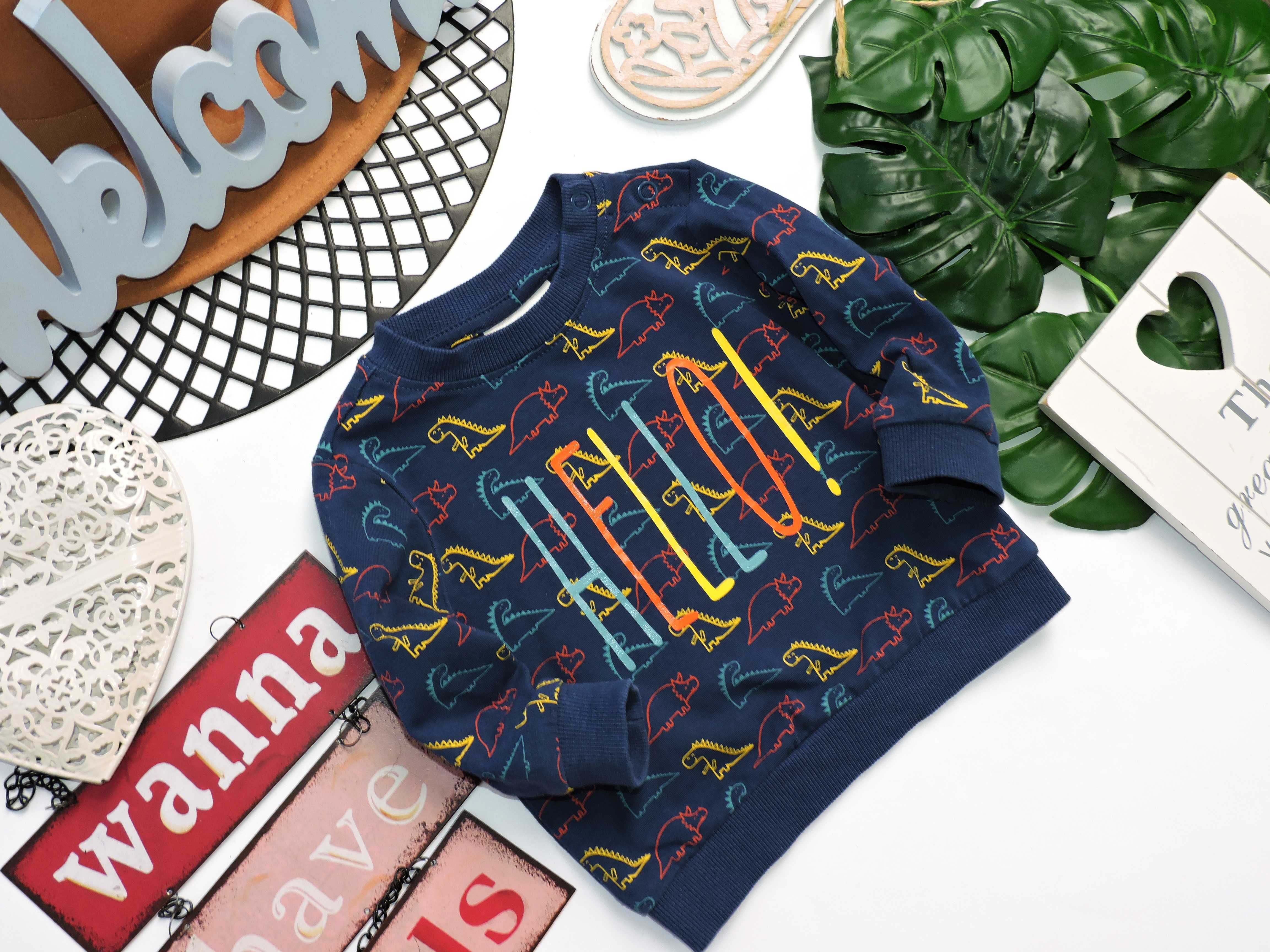 Coccodrillo - bluza hello dinozaury r 68