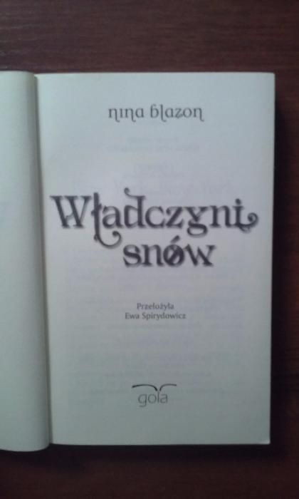 Nina Blazon - Władczyni snów