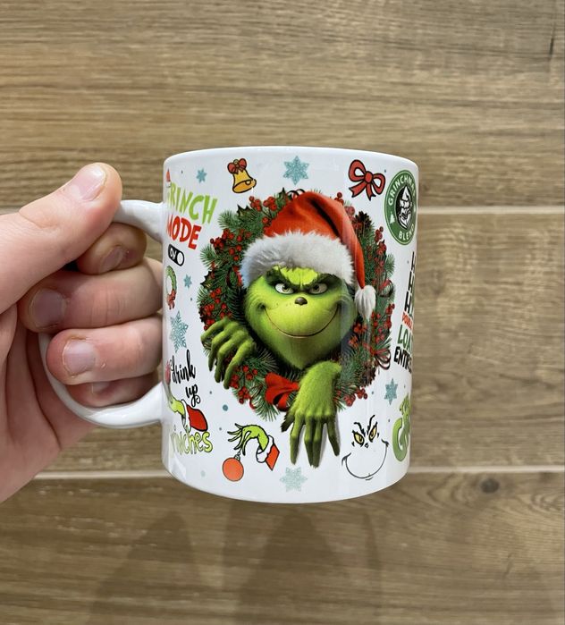Kubek grinch nowy