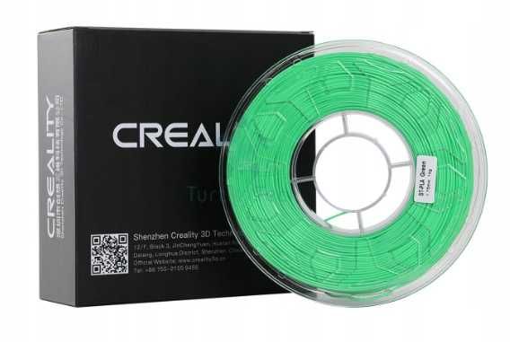 Филамент для печати PLA Creality 1,75 мм 1000 г зелений пластик