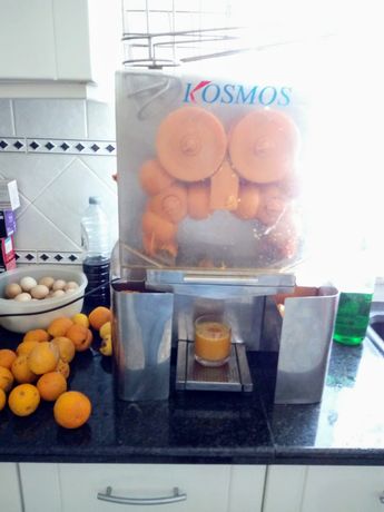 Máquina sumo laranja natural