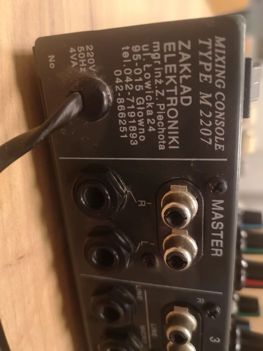 Konsola DJ M2207