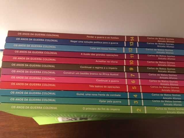 coleção OS ANOS DA GUERRA COLONIAL - 12 volumes