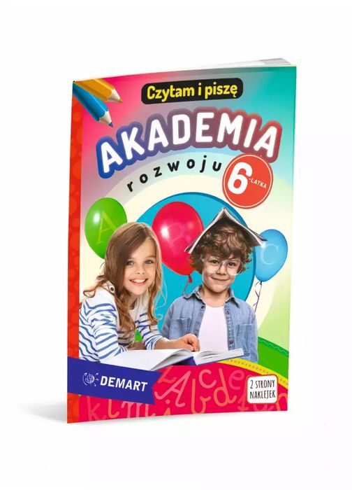 Akademia rozwoju 6-latka. Czytam i piszę. Demart. Nowy Produkt