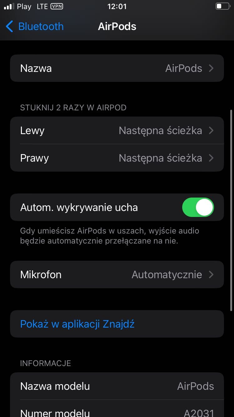 AIR PODS Pro SŁuchawki bezprzewodowe GWARANCJA Rozruchowa