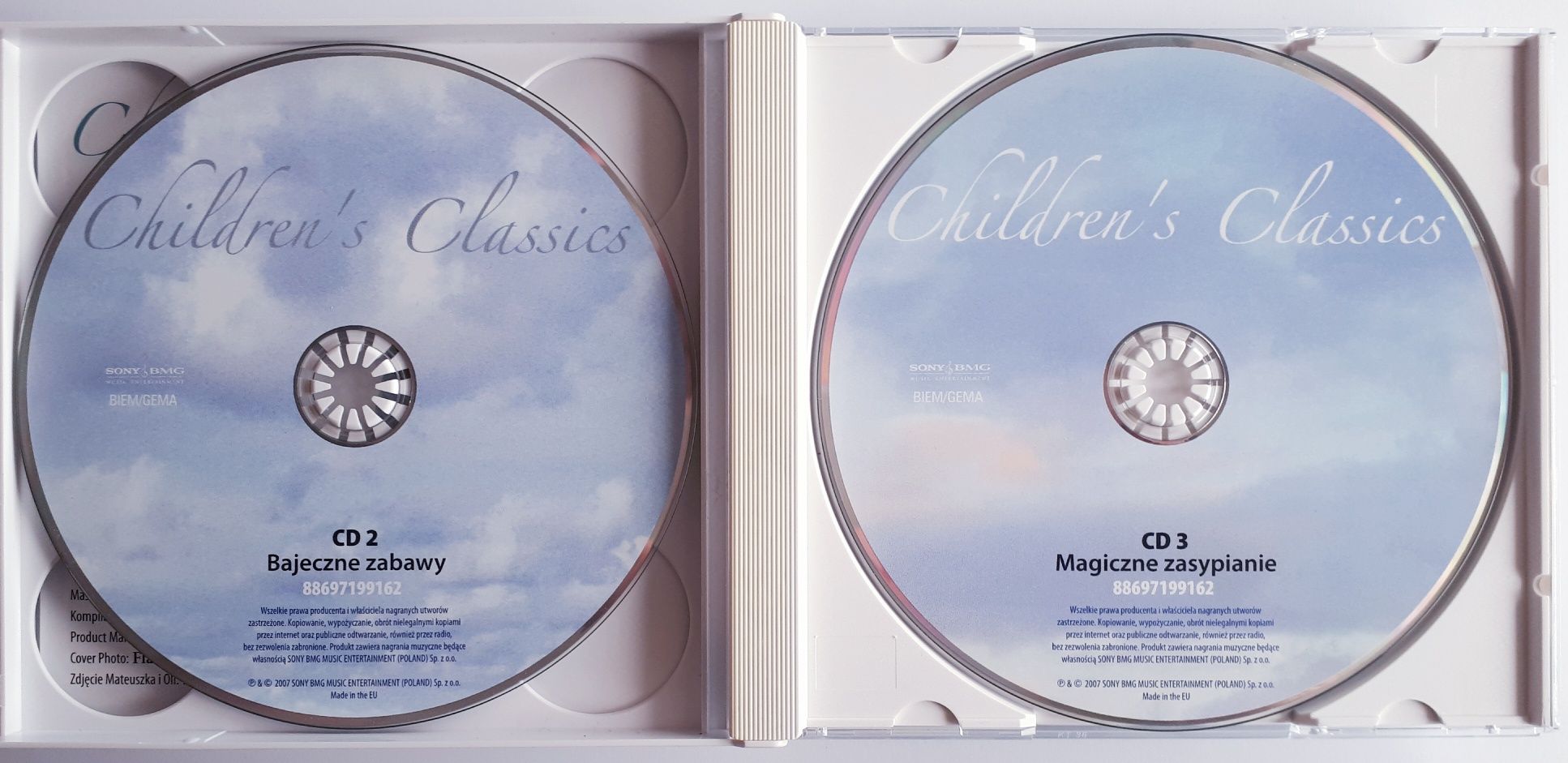 Children's Classics 3CD Box 2007r Mozart Bach Beriolz Chopin