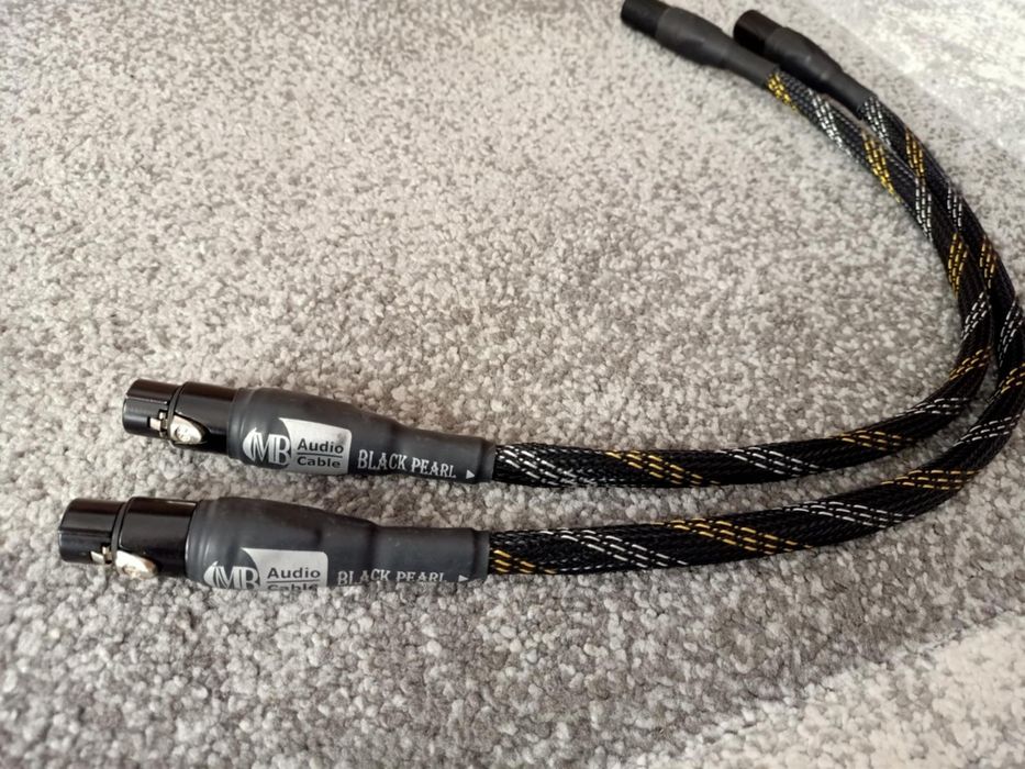 M&B Audio Cable interkonekt analog Black Pearl XLR