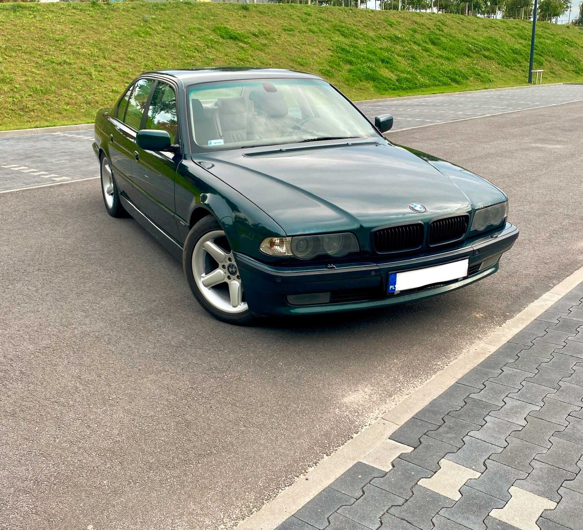 BMW E38 740I M62B44TU Shadow-line oxfordgreen