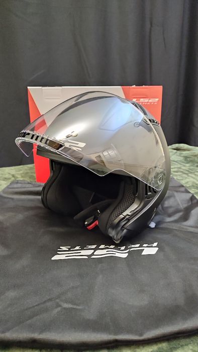 Мотошолом LS2 OF600 Copter 2 Matt Black L