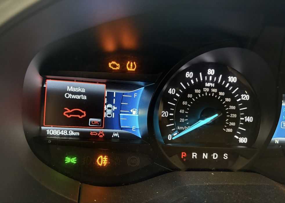 Licznik Ford Jezyk polski radio nawigacja licznik Fusion Edge Escape