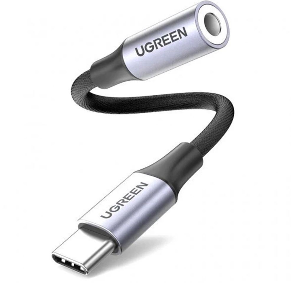 Цап DAC і підсилювач для навушників UGREEN AV161 USB Type-C to 3.5mm