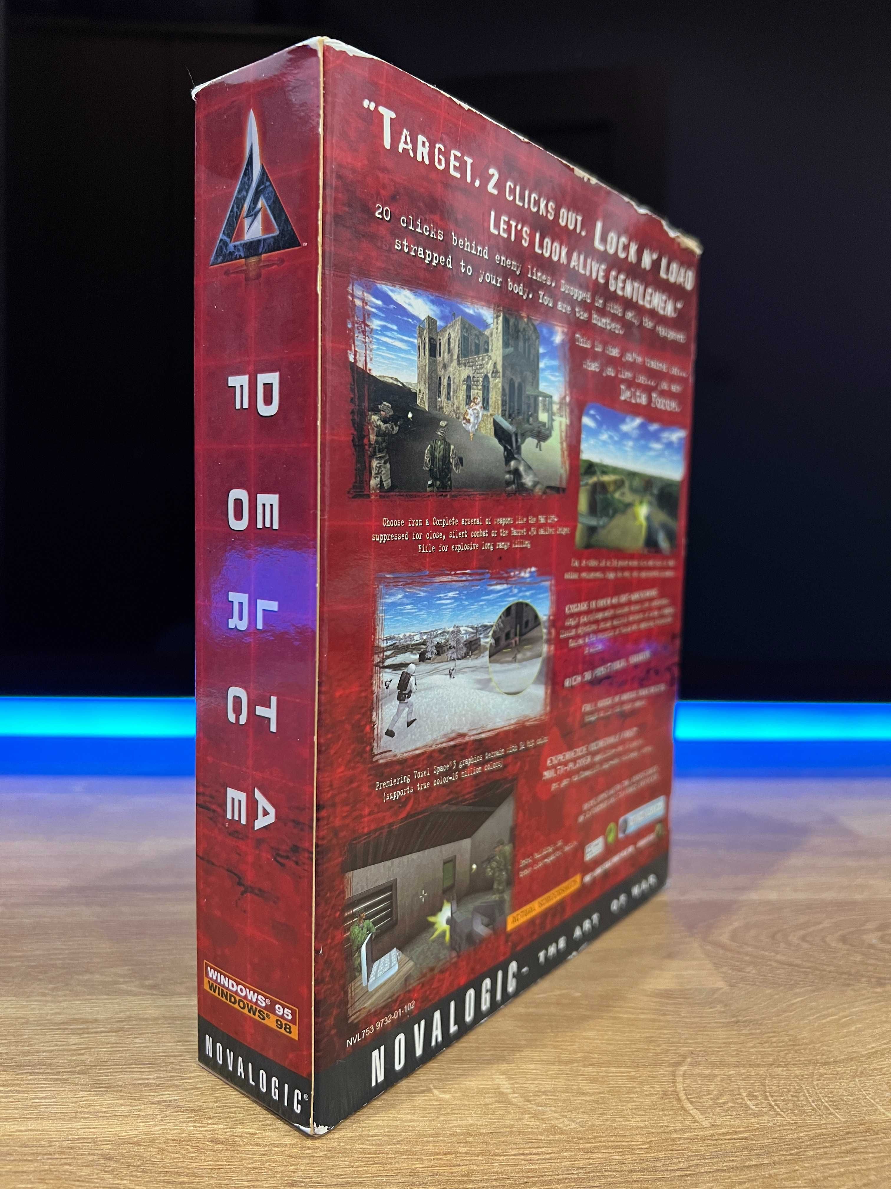 Delta Force 1 gra (PC EN 1998) BIG BOX premierowe kompletne wydanie