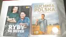 Książki kucharskie: Ryby są super, Kuchnia polska, Jeść zdrowiej /Nowe