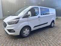 Ford Tranzit Custom Brygadówka HAK L2H1 6osobowa  Gwarancja Serwisowany Zadbany Vat 23%