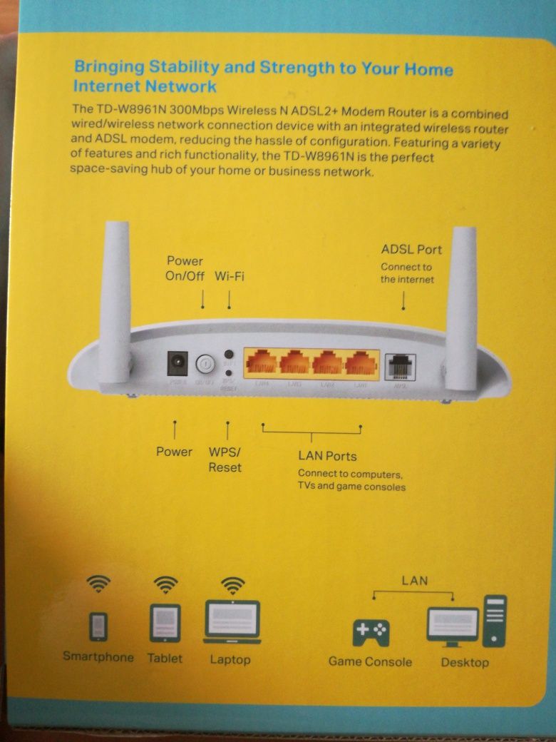 Router modem do WI-FI nowy