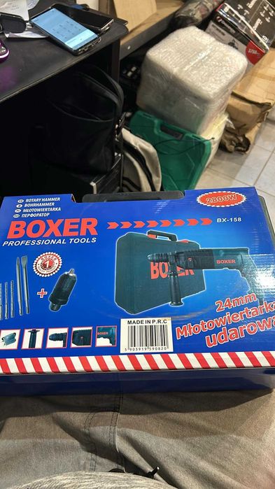 Młotowiertarka Boxer +walizka