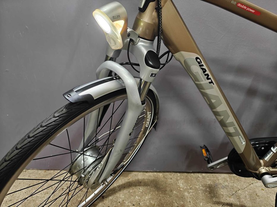 Rower elektryczny Giant TWIST MOCNE WSPOMAG 2 Baterie 16AH! Męski 51cm