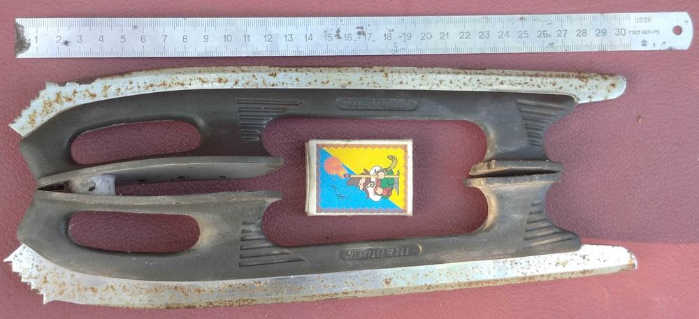 Коньки "Пируэт" и "Дутыши" времён СССР