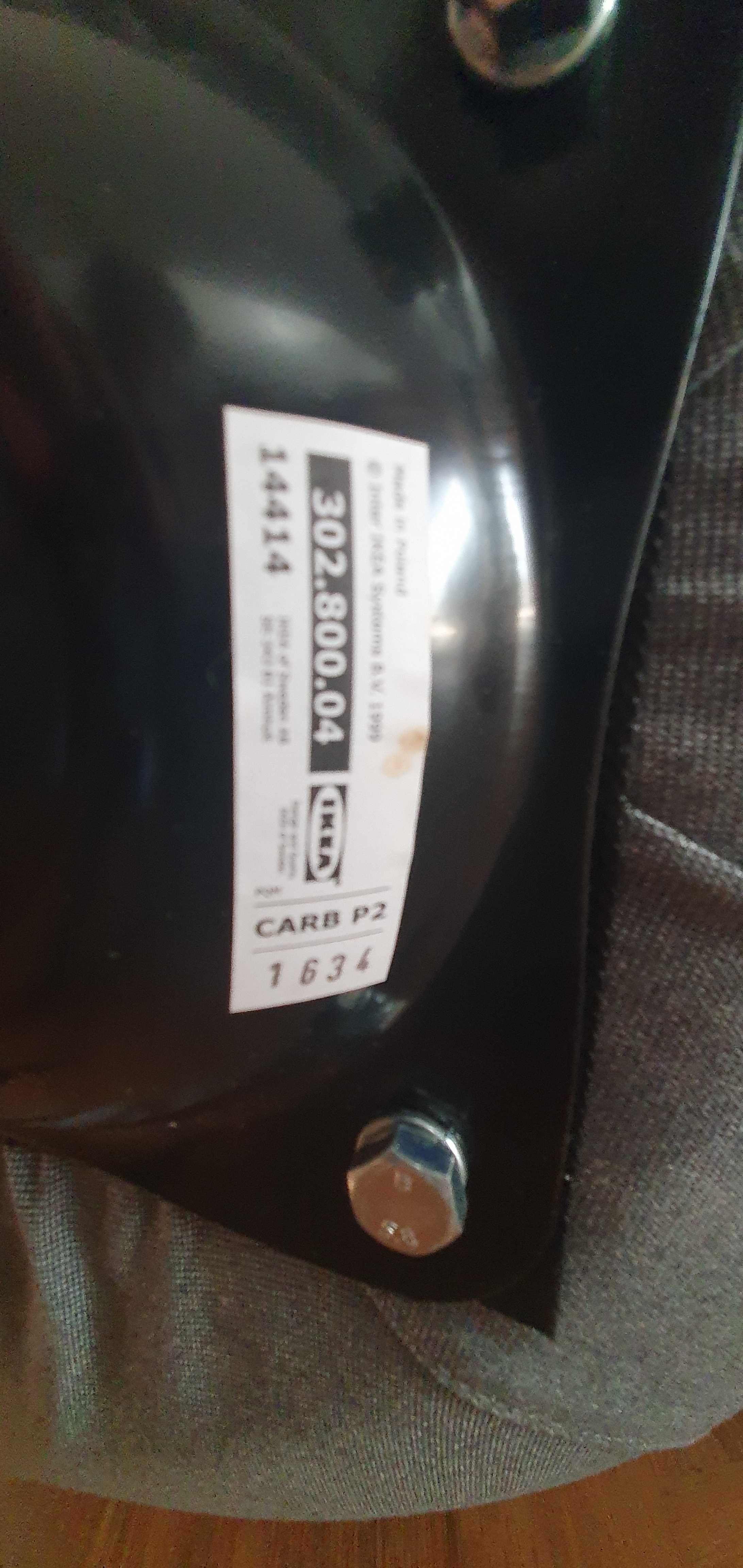 IKEA SKRUVSTA Krzesło do biurka Vissle szary 302.800.04