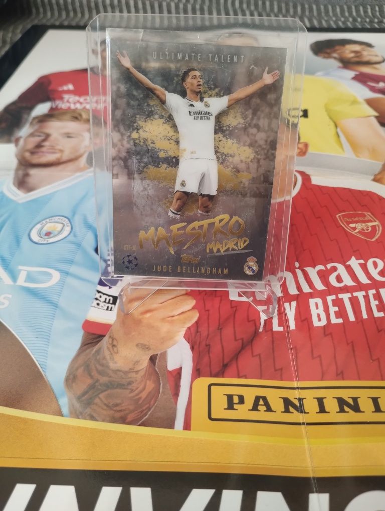 Topps match attax 2024/2025 Jude Bellingham maestro utf-jb real Madryt