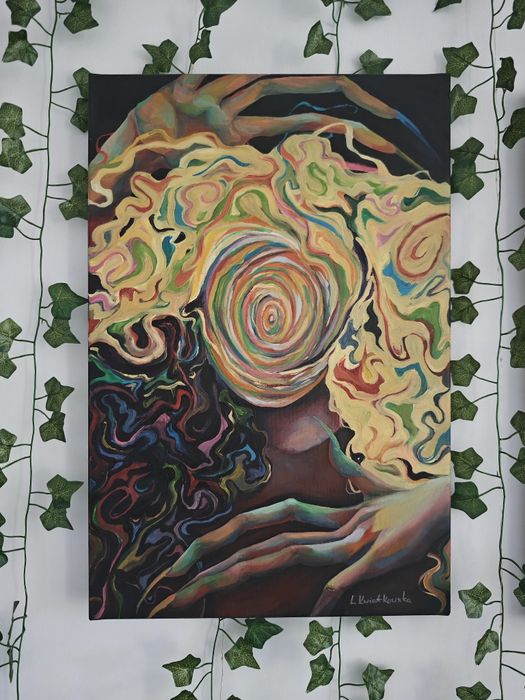 Obraz olejny 40x60cm "The Distortion"