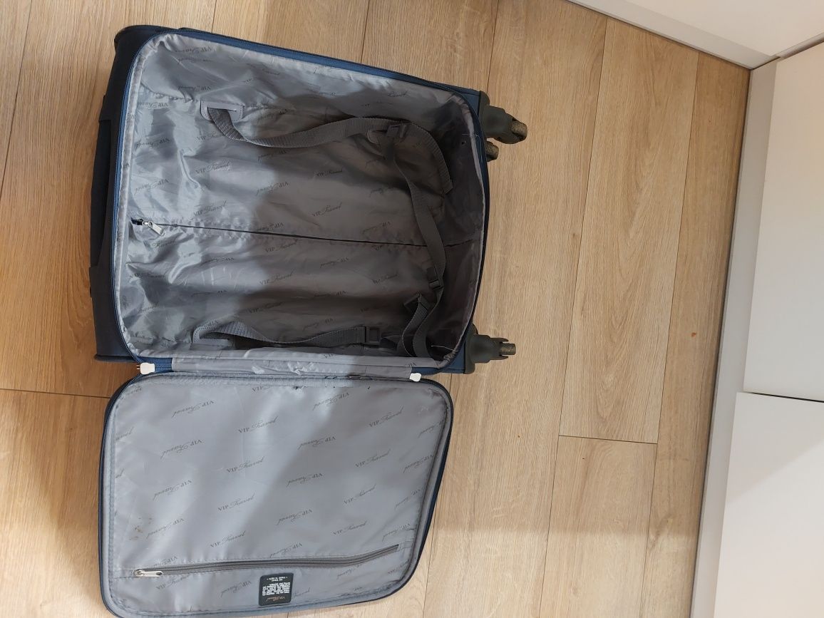 Walizka kabinowa VIP travel kabinówka granatowa