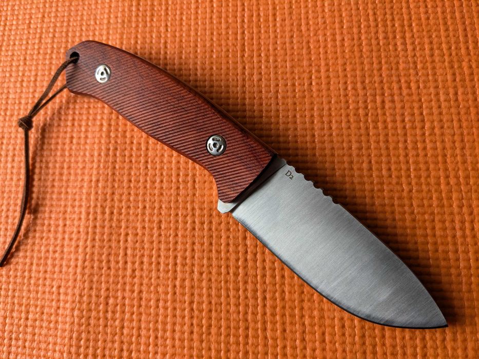 Нож охотничий. сталь D2. ніж мисливський фултанг