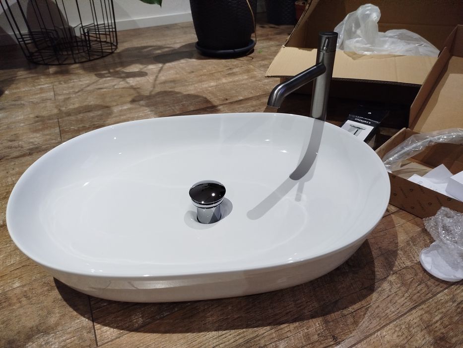 Umywalka Jima 60, kran Y1212, korek A706CR