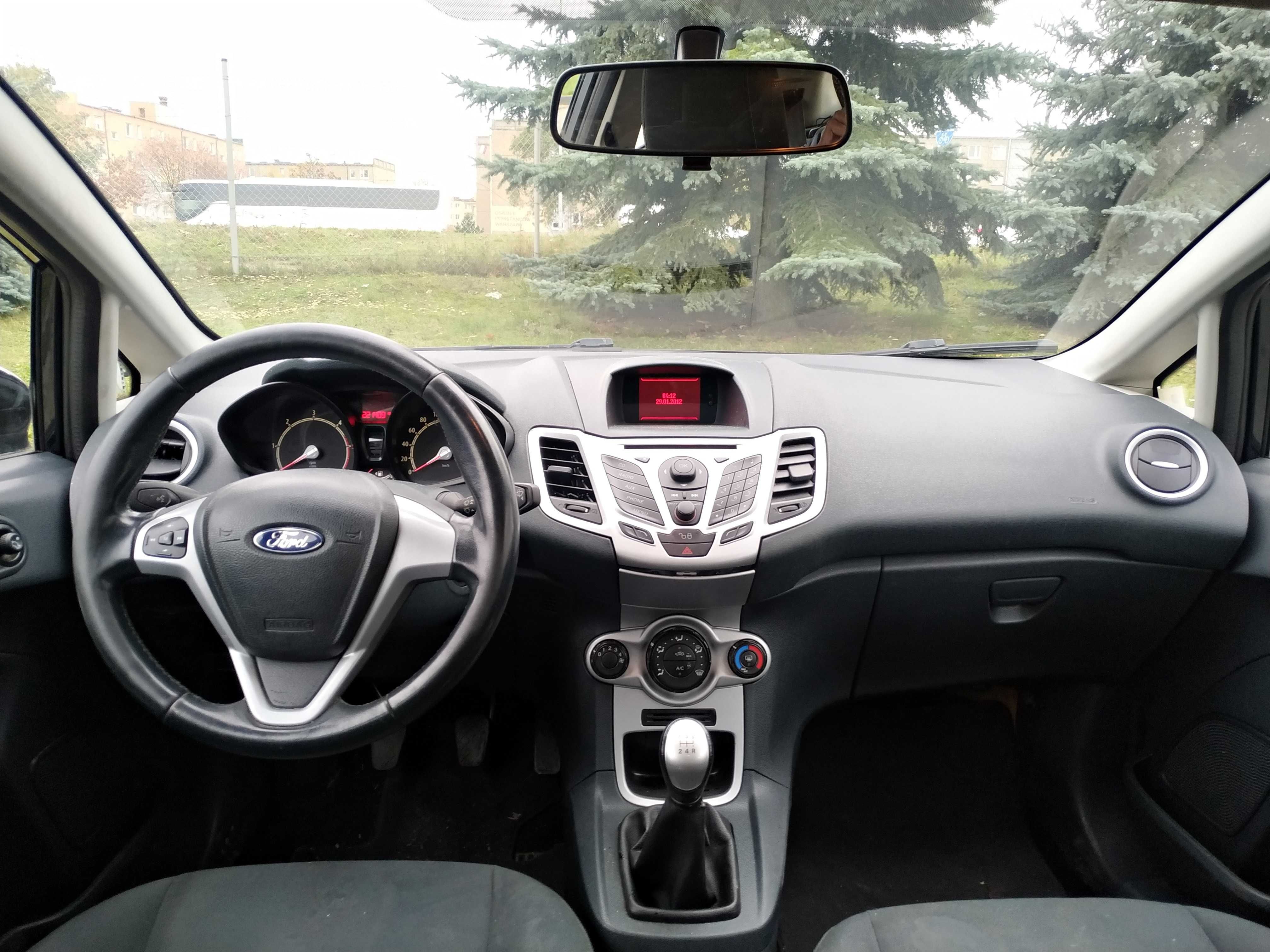 Ford Fiesta Mk7 3d, 1.6 TDCi Diesel, 2012r. Zarejestrowany